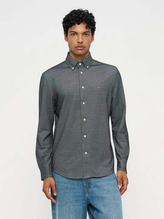 Foto van product Overhemd Tommy Hilfiger zwart