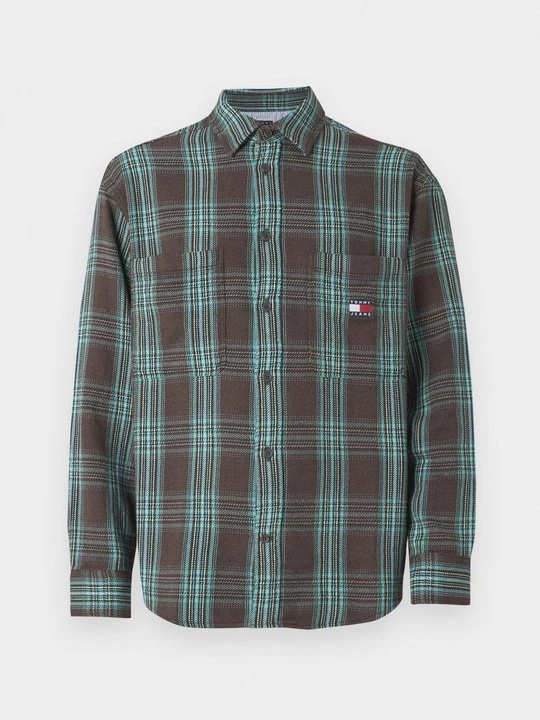 Foto van product Overhemd Tommy Jeans bruin