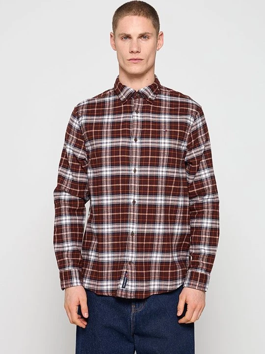 Foto van product Overhemd Tommy Jeans bruin