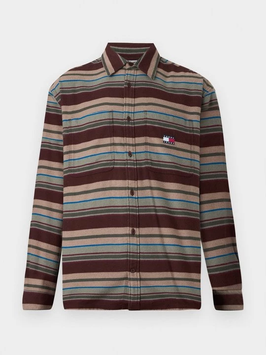 Foto van product Overhemd Tommy Jeans bruin
