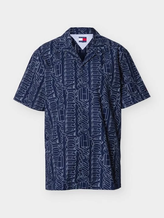 Foto van product Overhemd Tommy Jeans donkerblauw