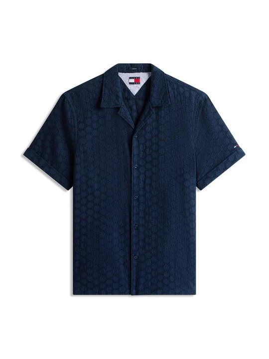 Foto van product Overhemd Tommy Jeans donkerblauw