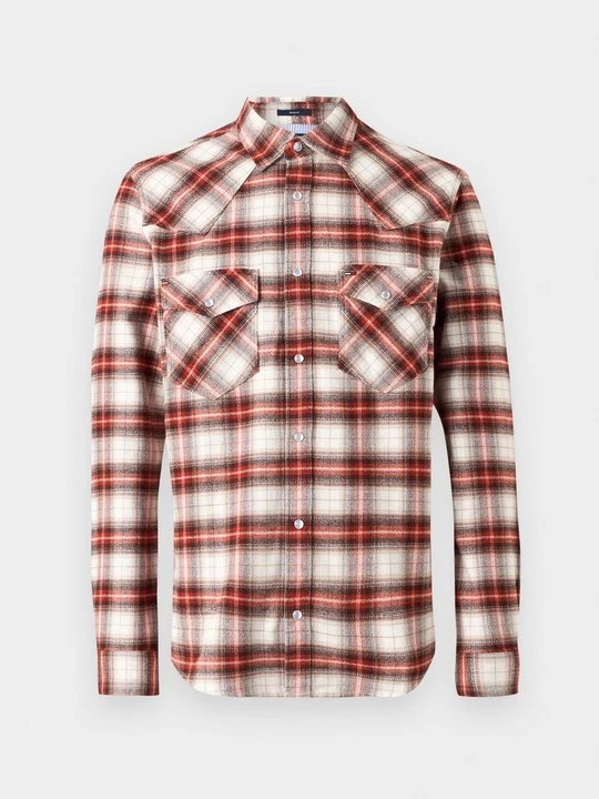 Foto van product Overhemd Tommy Jeans oranje