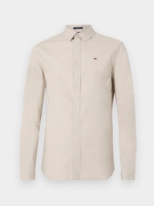 Foto van product Overhemd Tommy Jeans zandkleur