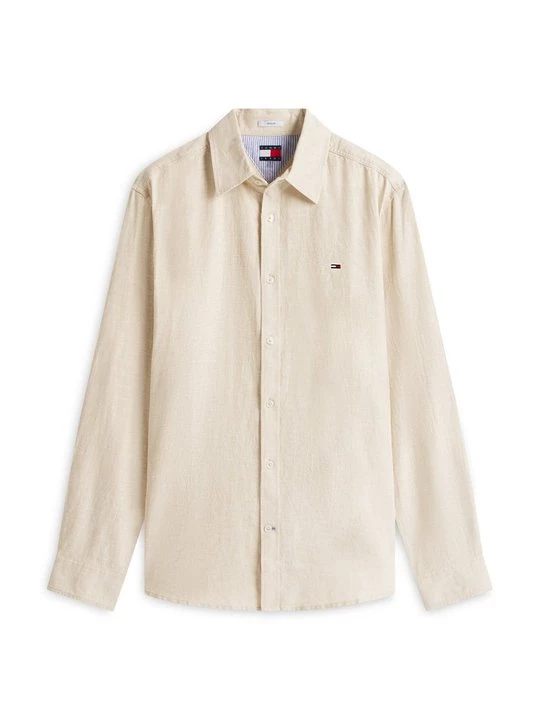 Foto van product Overhemd Tommy Jeans zandkleur