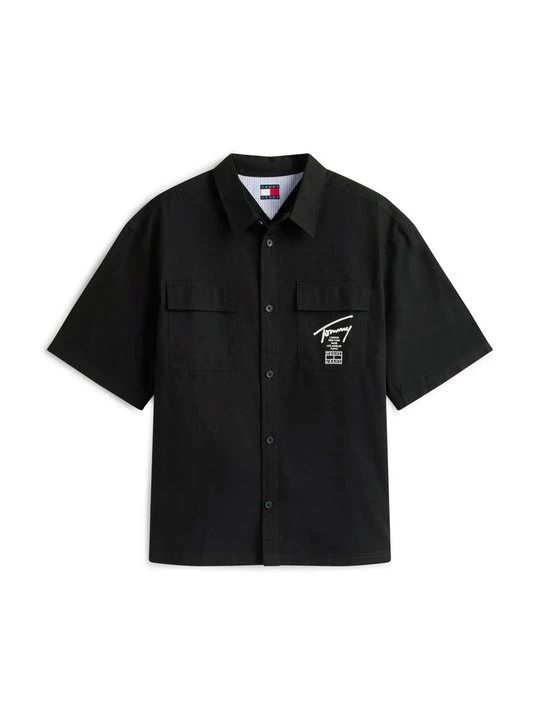 Foto van product Overhemd Tommy Jeans zwart