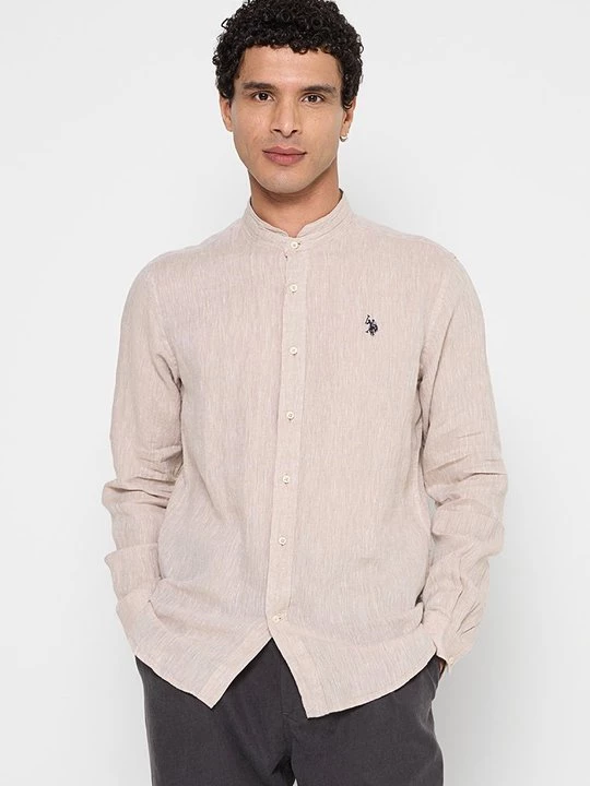 Foto van product Overhemd U.S. POLO ASSN. beżowy