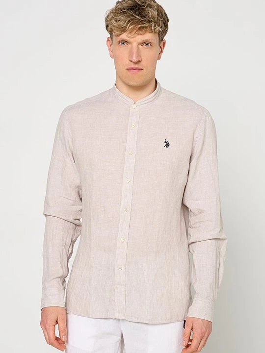 Foto van product Overhemd U.S. POLO ASSN. beżowy