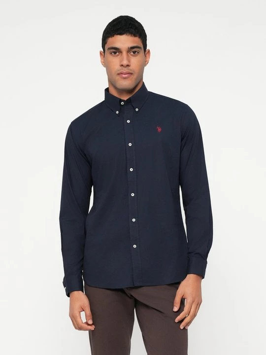 Foto van product Overhemd U.S. POLO ASSN. donkerblauw