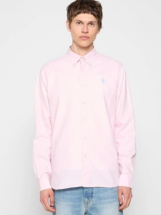 Foto van product Overhemd U.S. POLO ASSN. donkerroze
