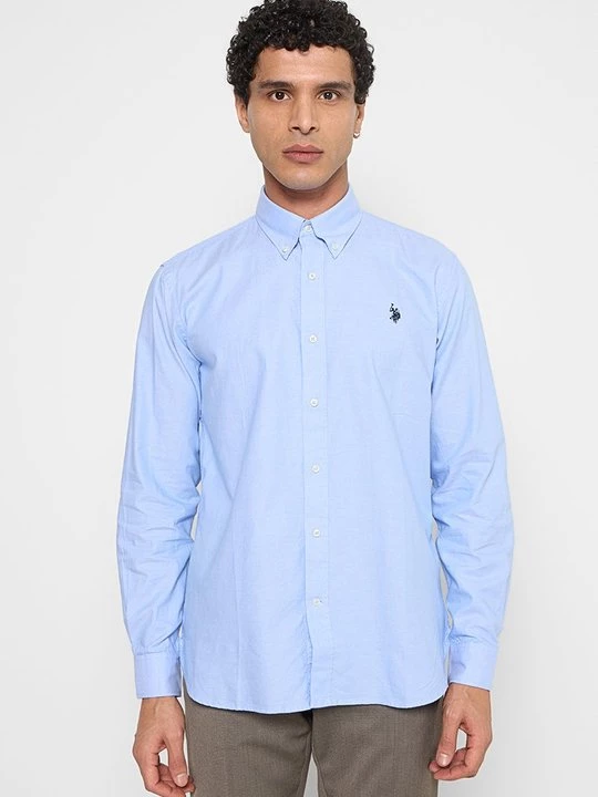 Foto van product Overhemd U.S. POLO ASSN. lichtblauw