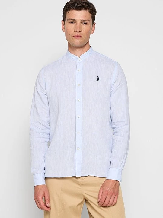 Foto van product Overhemd U.S. POLO ASSN. lichtblauw