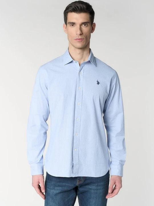 Foto van product Overhemd U.S. POLO ASSN. lichtblauw