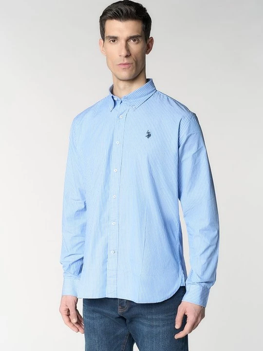 Foto van product Overhemd U.S. POLO ASSN. lichtblauw