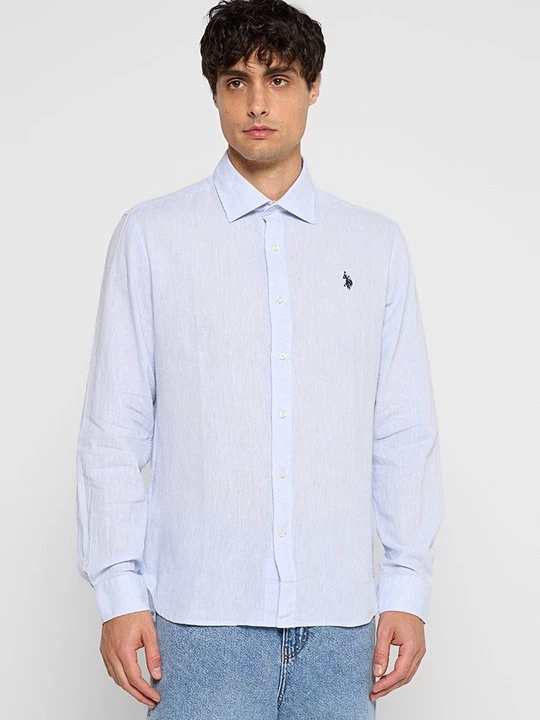 Foto van product Overhemd U.S. POLO ASSN. lichtblauw