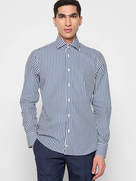 Foto van product Overhemd van Laack donkerblauw