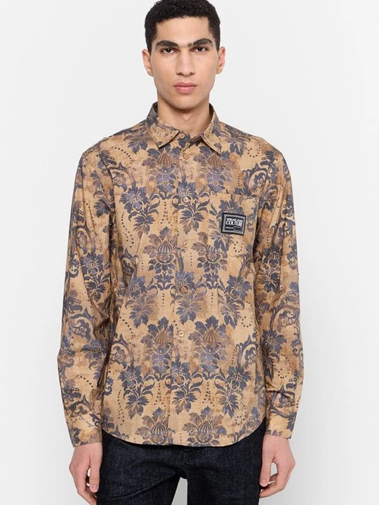 Foto van product Overhemd Versace Jeans Couture beżowy