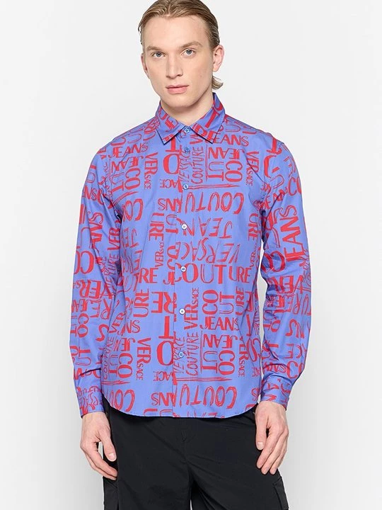 Foto van product Overhemd Versace Jeans Couture blauw