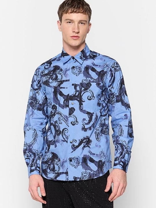 Foto van product Overhemd Versace Jeans Couture blauw
