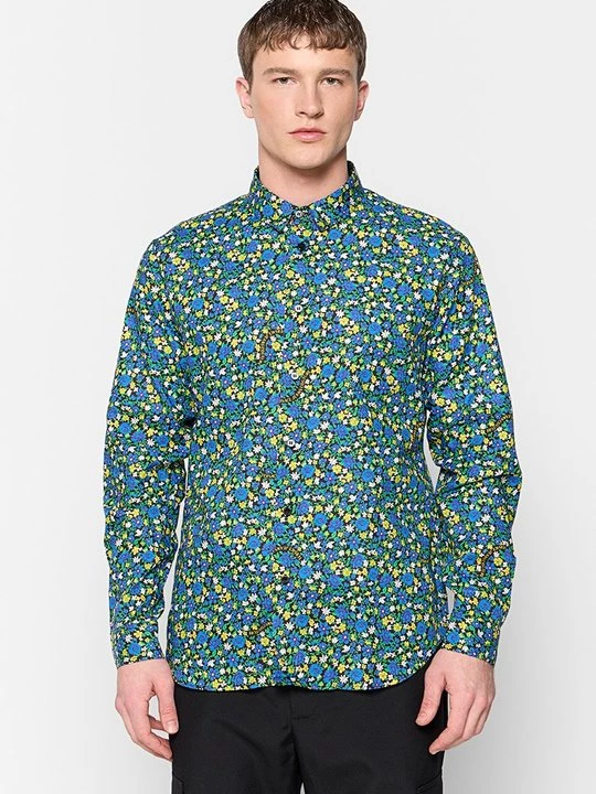Foto van product Overhemd Versace Jeans Couture blauw