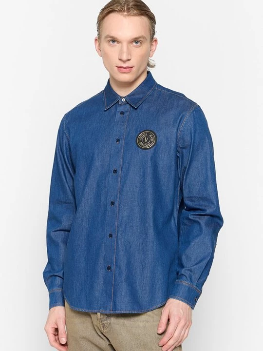 Foto van product Overhemd Versace Jeans Couture blauw