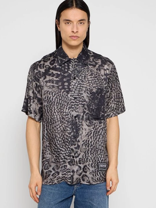 Foto van product Overhemd Versace Jeans Couture grijs