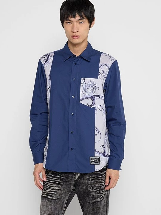 Foto van product Overhemd Versace Jeans Couture grijs