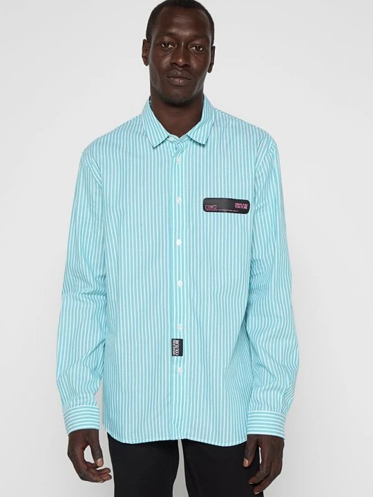Foto van product Overhemd Versace Jeans Couture groen