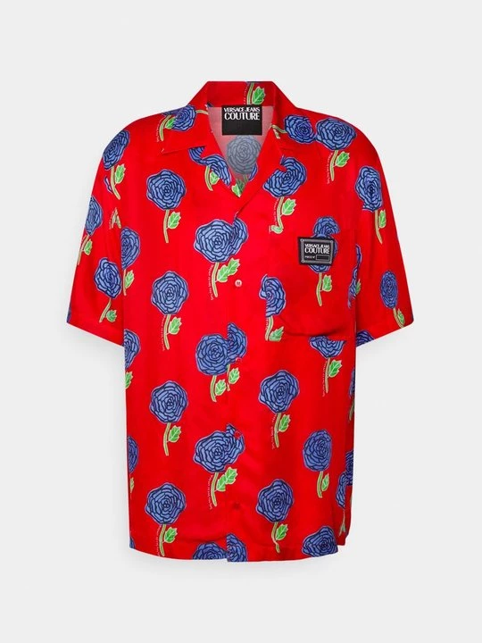 Foto van product Overhemd Versace Jeans Couture rood