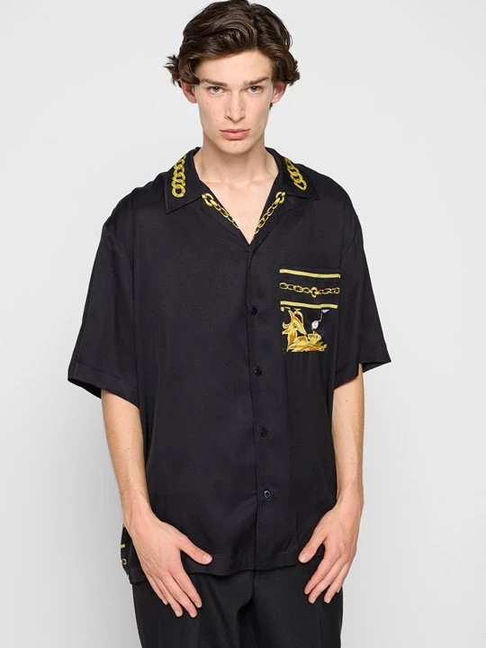 Foto van product Overhemd Versace Jeans Couture zwart