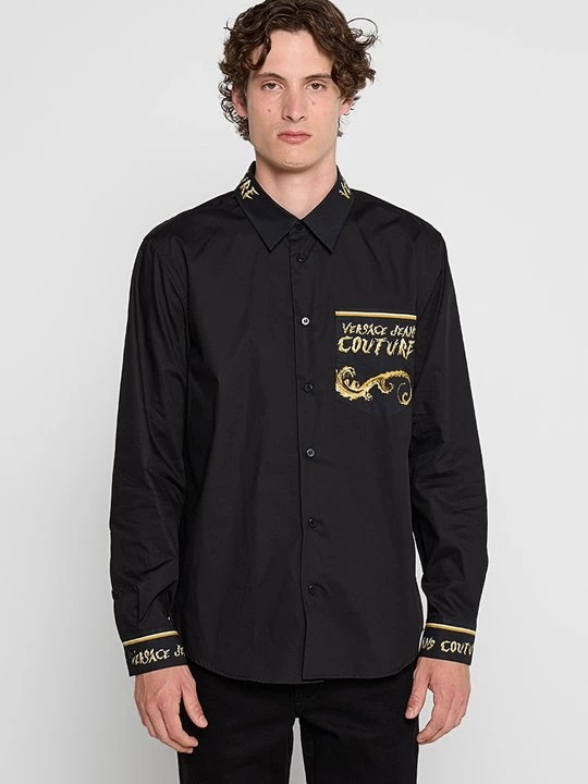 Foto van product Overhemd Versace Jeans Couture zwart