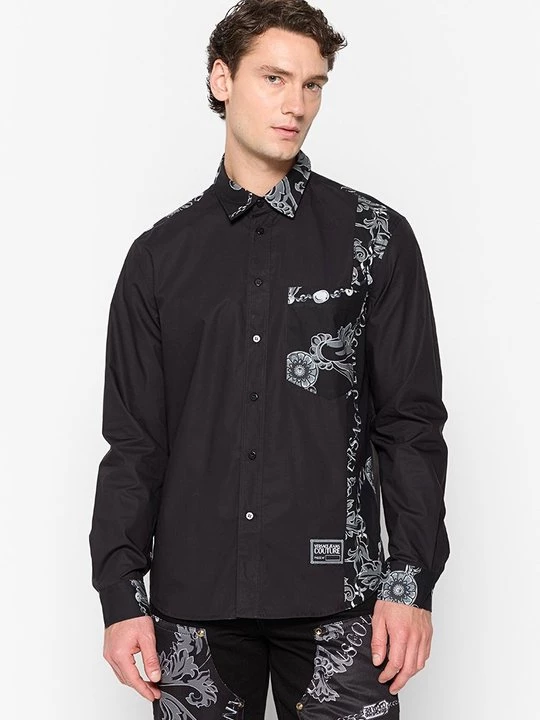 Foto van product Overhemd Versace Jeans Couture zwart