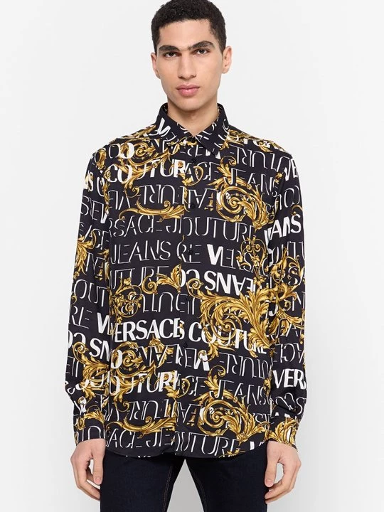 Foto van product Overhemd Versace Jeans Couture zwart