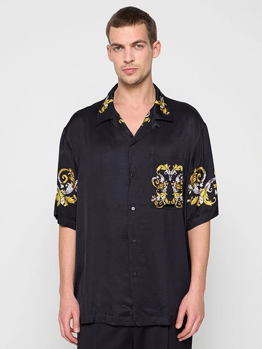 Foto van product Overhemd Versace Jeans Couture zwart