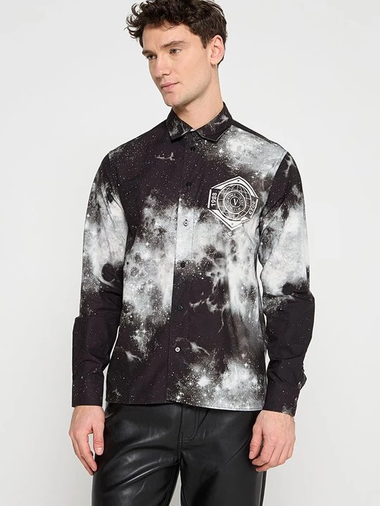 Foto van product Overhemd Versace Jeans Couture zwart