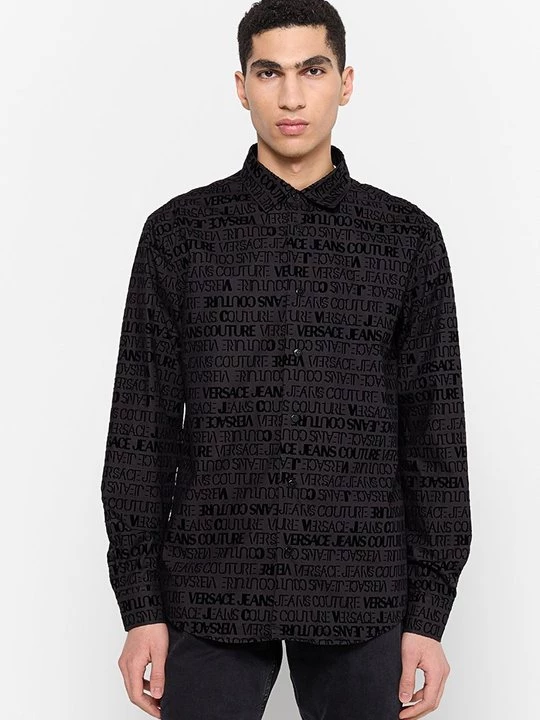 Foto van product Overhemd Versace Jeans Couture zwart
