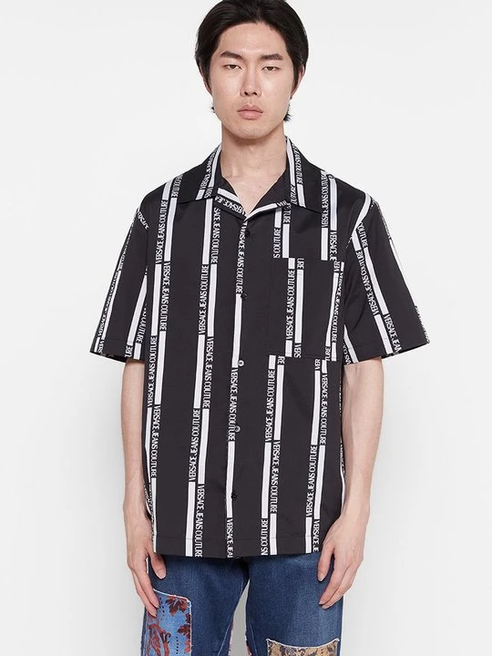 Foto van product Overhemd Versace Jeans Couture zwart