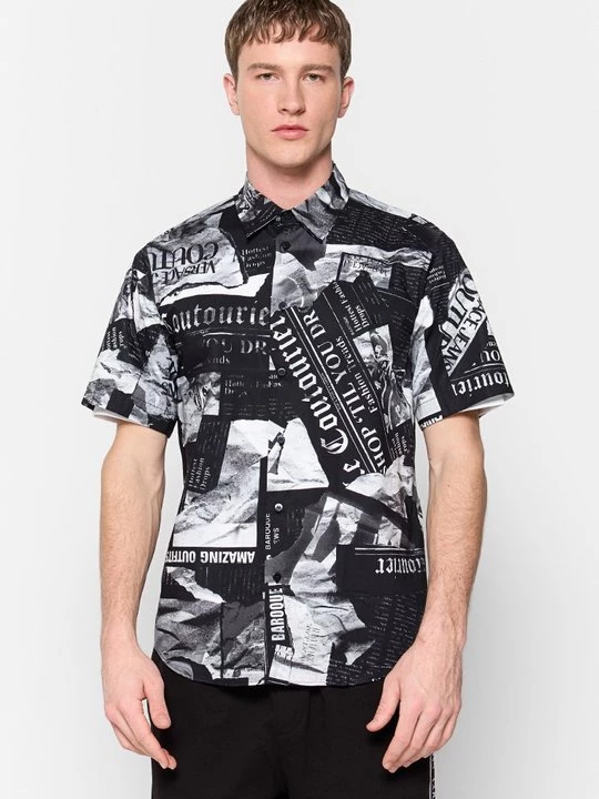 Foto van product Overhemd Versace Jeans Couture zwart