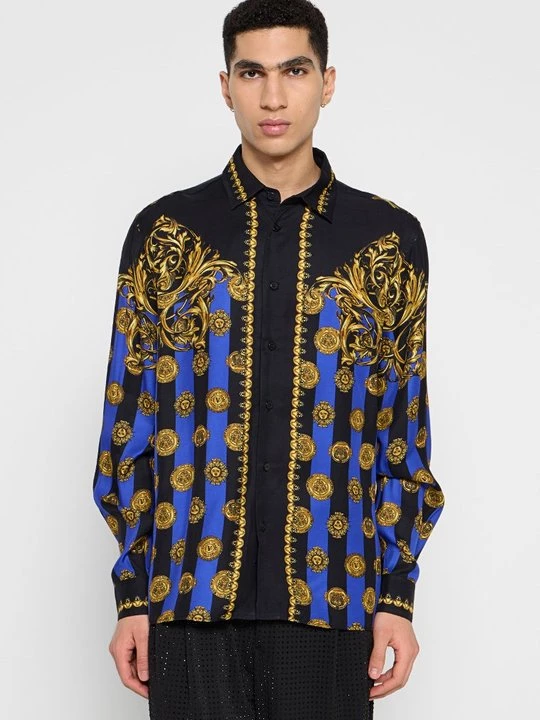 Foto van product Overhemd Versace Jeans Couture zwart