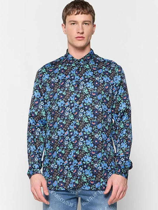 Foto van product Overhemd Versace Jeans Couture zwart