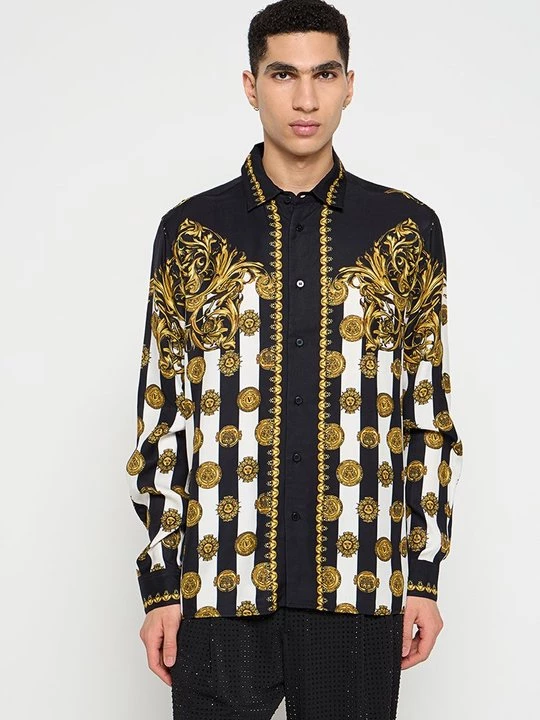Foto van product Overhemd Versace Jeans Couture zwart