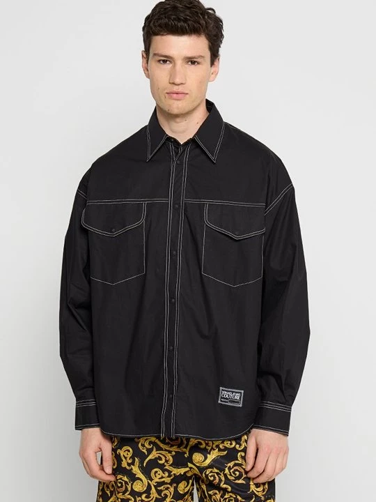 Foto van product Overhemd Versace Jeans Couture zwart