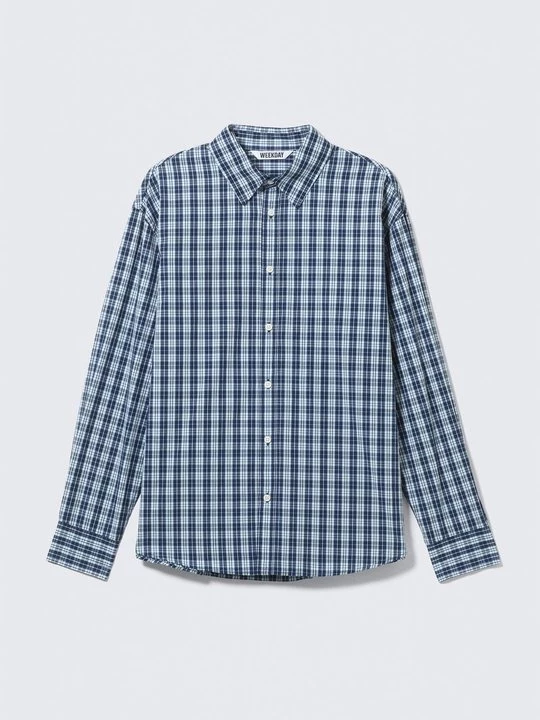 Foto van product Overhemd Weekday donkerblauw