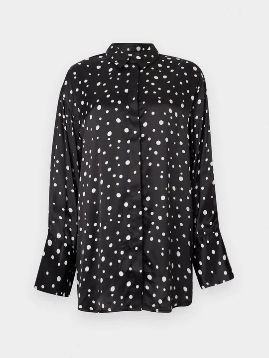 Foto van product Overhemdblouse 2nd Day zwart