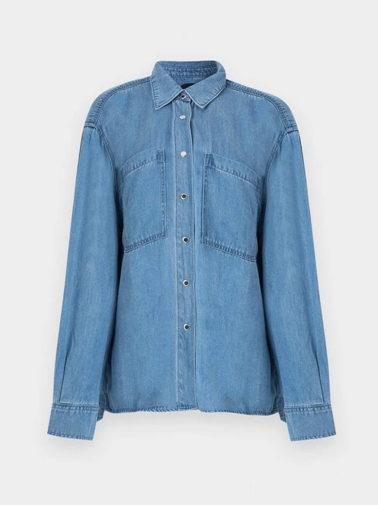 Foto van product Overhemdblouse 7 For All Mankind blauw