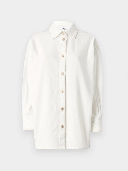 Foto van product Overhemdblouse 7 For All Mankind wit
