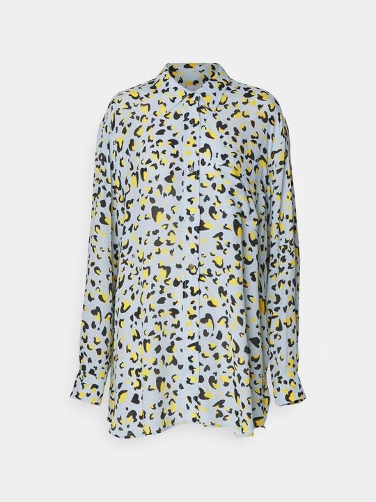 Foto van product Overhemdblouse AZ Factory lichtblauw