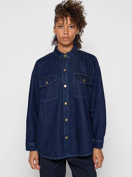 Foto van product Overhemdblouse Barbour donkerblauw