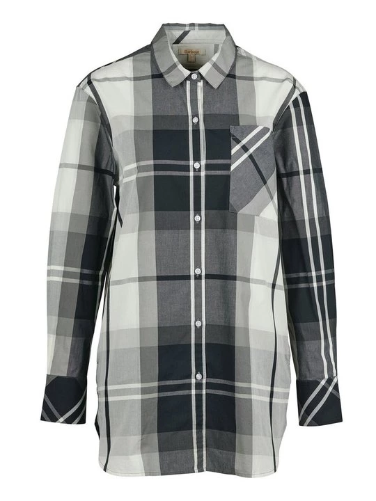 Foto van product Overhemdblouse Barbour gemêleerd zwart