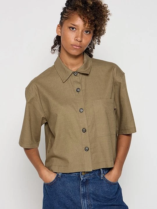 Foto van product Overhemdblouse Barbour groen